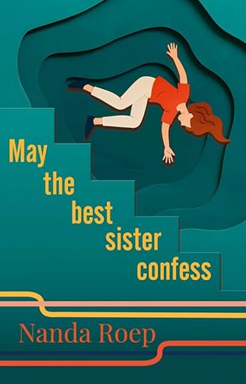 Cover Reveal-May the Best Sister Confess-cosy mystery-literary feelgood