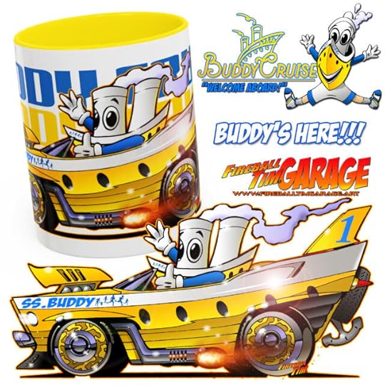 Buddy Cruise Art by Fireball Tim