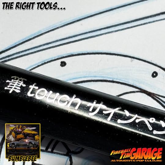 Transformers Bumblebee Camaro Art by Fireball Tim