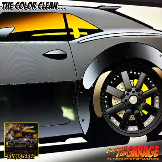 Transformers Bumblebee Camaro Art by Fireball Tim