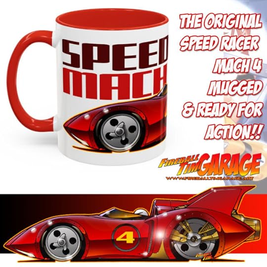 Speed Racer Mug by Fireball Tim