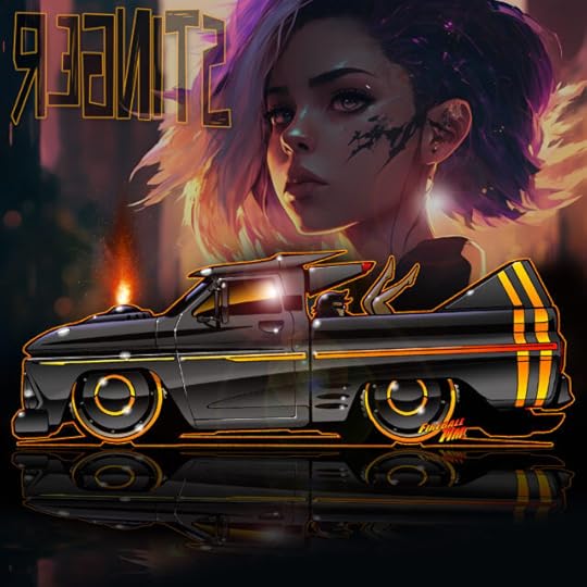 Chevy C10 Truck Art by Fireball Tim