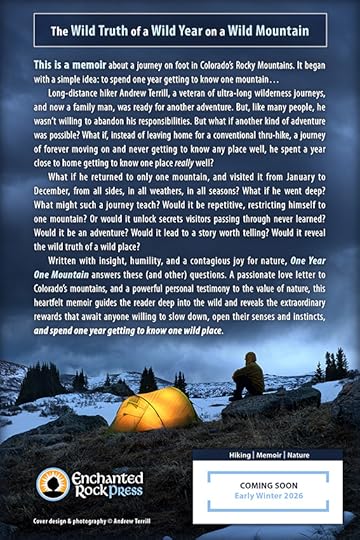 One Year One Mountain Back Cover 