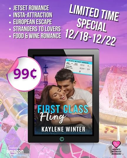 First Class Fling is On Sale!