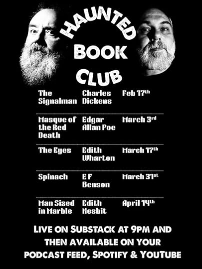 Haunetd Book Club dates