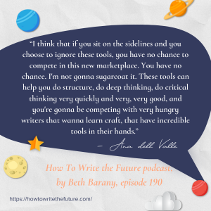 Quote from Ethical AI for Writers with Ana del Valle