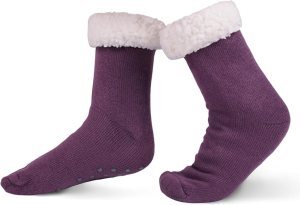 Super cozy fleecy socks!