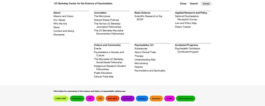 Screenshot of the BCSP website footer.