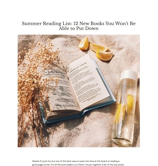 Screenshot of the Maybe It's Just Me website. 