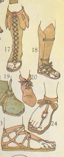 Image result for ancient greek shoes