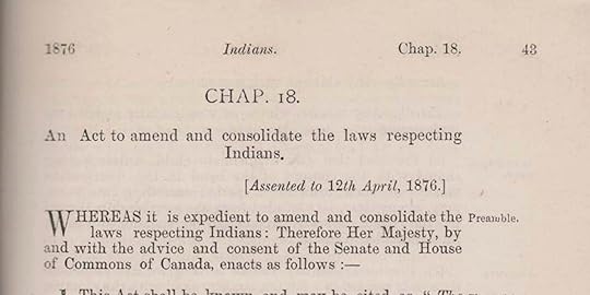 Looking Beyond the Indian Act