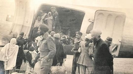Brig. Pritam Singh assisting in evacuation of refugees from Poonch to Jammu. (Express Archive photo)