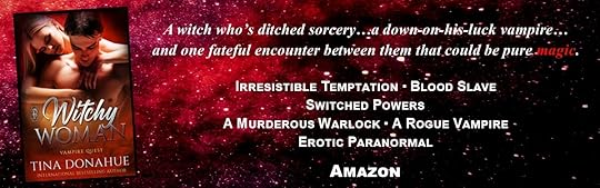 Banner for Blogger promoing WITCHY WOMAN