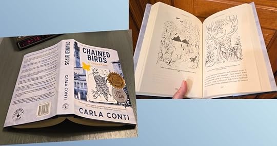 Bookshop.org carries the premium 6x9 Chained Birds Hardcover with dust jacket (for the same price as Amazon), and every Bookhop.org benefits local independent bookstores!