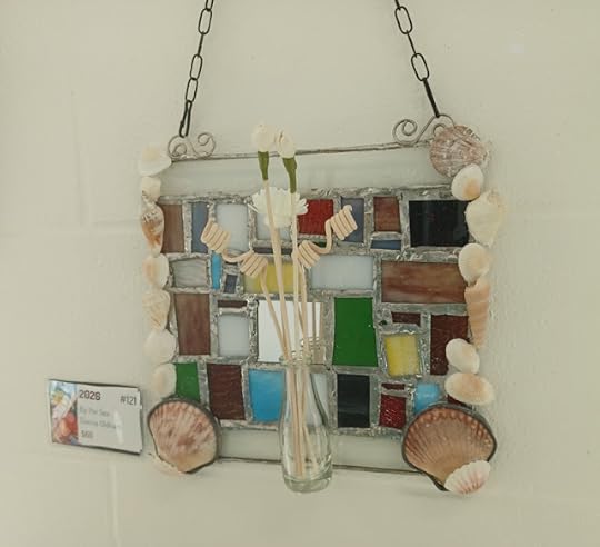 By the Sea glass art