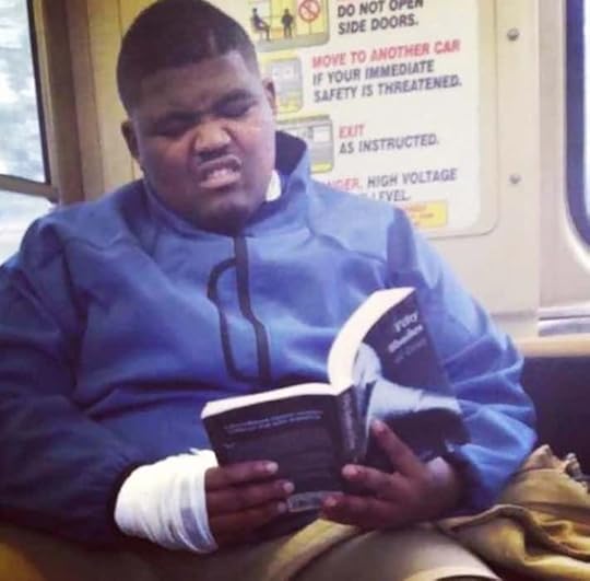 People Caught Reading Funny Books in Public