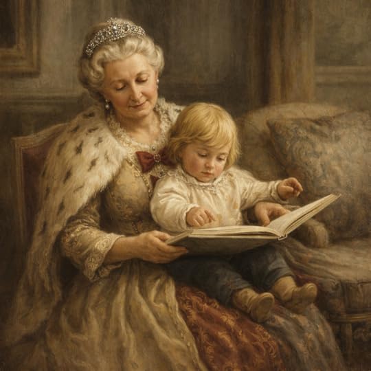 Empress Catherine II with her grandson, the future Emperor Alexander I