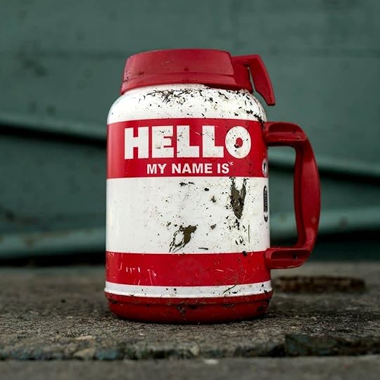 white and red pitcher