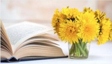 book_yellow_flowers