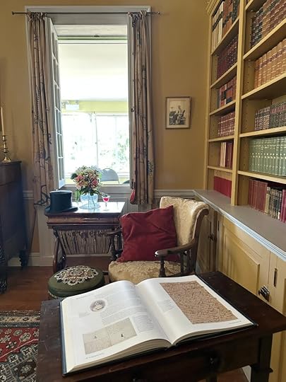 The library at Prescott House