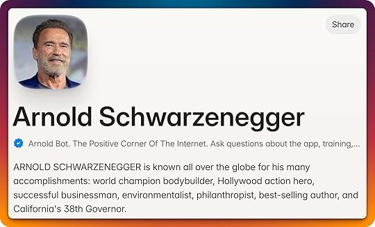 Schwarzenegger's Titanic Appearance and Other Hallucinations