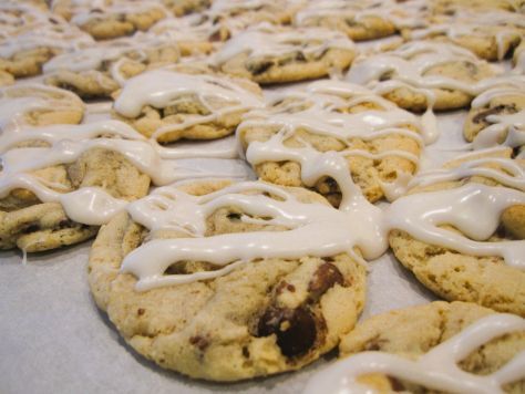 Bready or Not Original: Glazed Chocolate Chip Irish Coffee Creamer Cookies