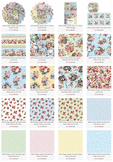 Easter Fabrics Available at Nancy Zieman Productions at ShopNZP.com