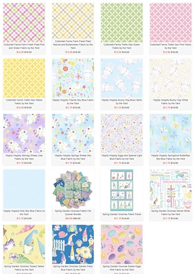 Easter Fabrics Available at Nancy Zieman Productions at ShopNZP.com