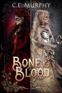 The staggeringly fabulous cover for CE Murphy's upcoming BONE & BLOOD, a retelling of 