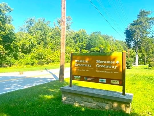 Signage near the parking areas.