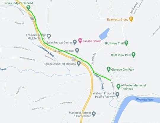 Hamilton Carr Greenway Map