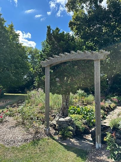 The gardens at Prescott House last September (after a very dry summer)