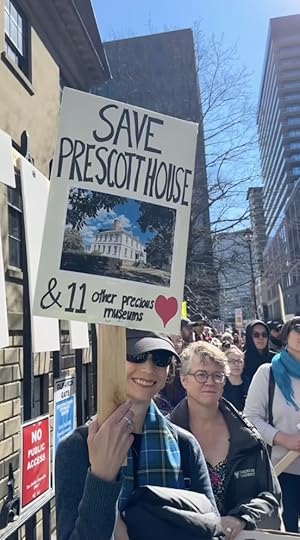 “Save Prescott House & 11 other precious museums” sign