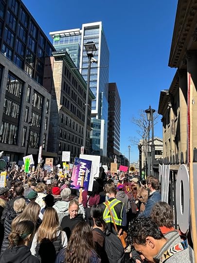 Part of the crowd at the New Budget Now Rally in Nova Scotia, March 10, 2026