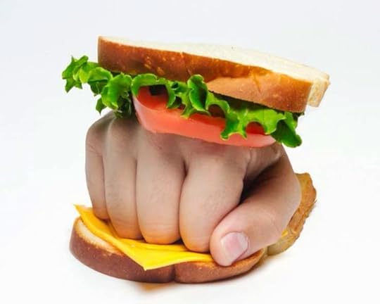 Reaction pic knuckle sandwich 😎