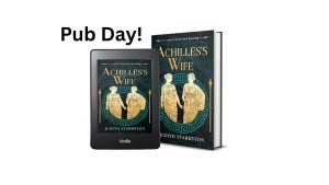 Pub day Achilles's Wife book cover image