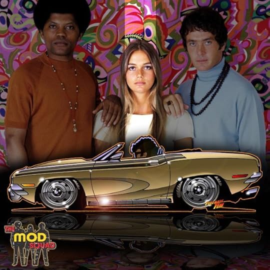 Mod Squad Automotive Pop Culture Art by Fireball Tim