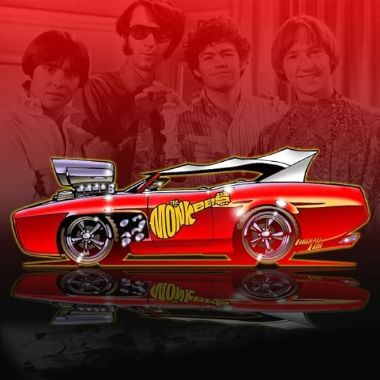 Monkees Automotive Pop Culture Art by Fireball Tim