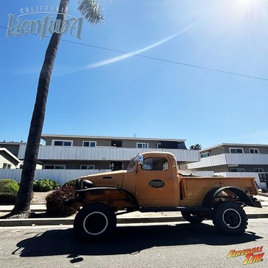 Dodge Power Wagon Automotive Pop Culture Art by Fireball Tim