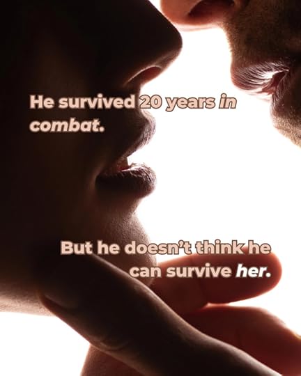 Book teaser image for Both Sides of the Fence by Amelia Elliot featuring a close-up of a couple and the text, "He survived 20 years in combat. But he doesn't think he can survive her."
