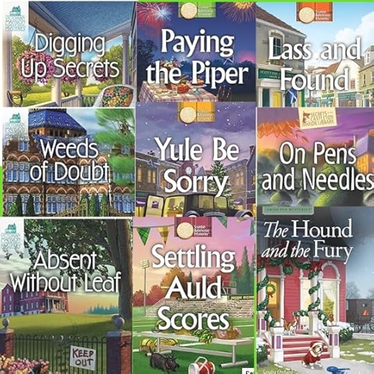 Sandra Orchard's cozy mysteries from Annie's Attic available to binge read for free on kindle unlimited