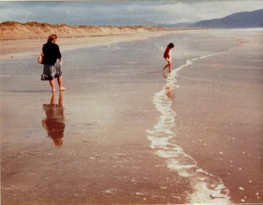 Diane on Dingle Beach 1983