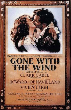 Gone with the Wind (1939) film poster
