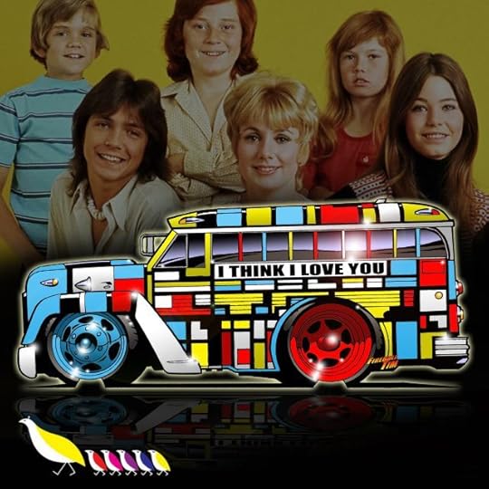 Partridge Bus Automotive Pop Culture Art by Fireball Tim