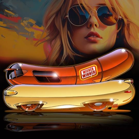 Oscar Mayer Automotive Pop Culture Art by Fireball Tim