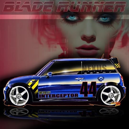 Blade Runner Automotive Pop Culture Art by Fireball Tim