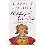 Book cover of 'Anne of Cleves' by Elizabeth Norton, featuring a portrait of Anne of Cleves with a subtle background.