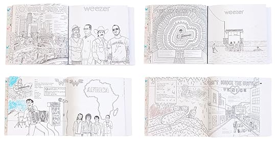 weezer (coloring book) interiors