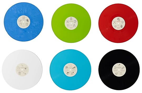 weezer (coloring book) vinyl - six custom colors
