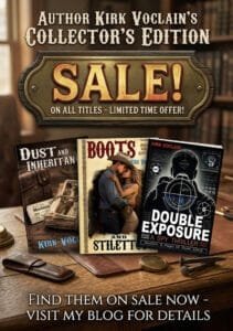 BOOK SALE - all 3 books Kirk Voclain Author